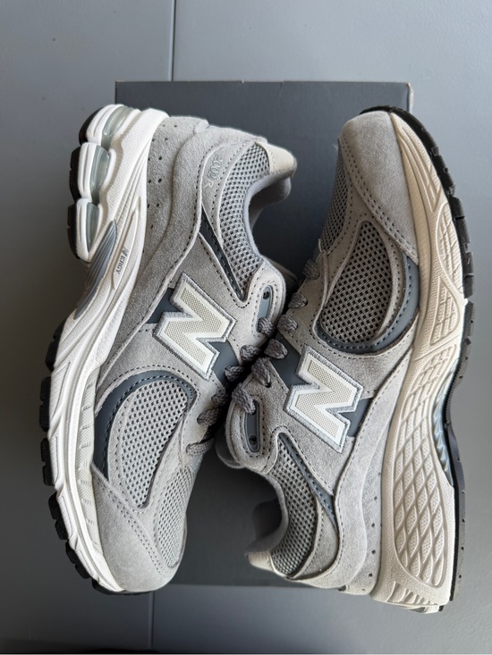 New Balance Shoes - BRAND 4Y / 5.5W New Balance Kids Gray Suede & Mesh Sneakers